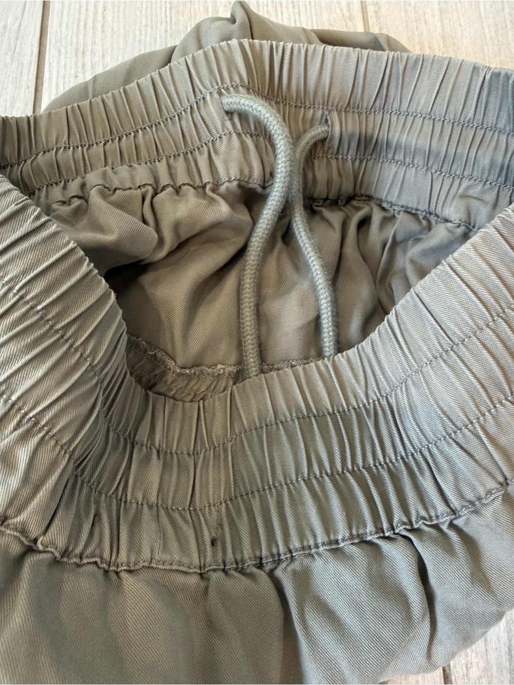 Quince Olive Tiered Maxi Skirt - Picture 5 of 10